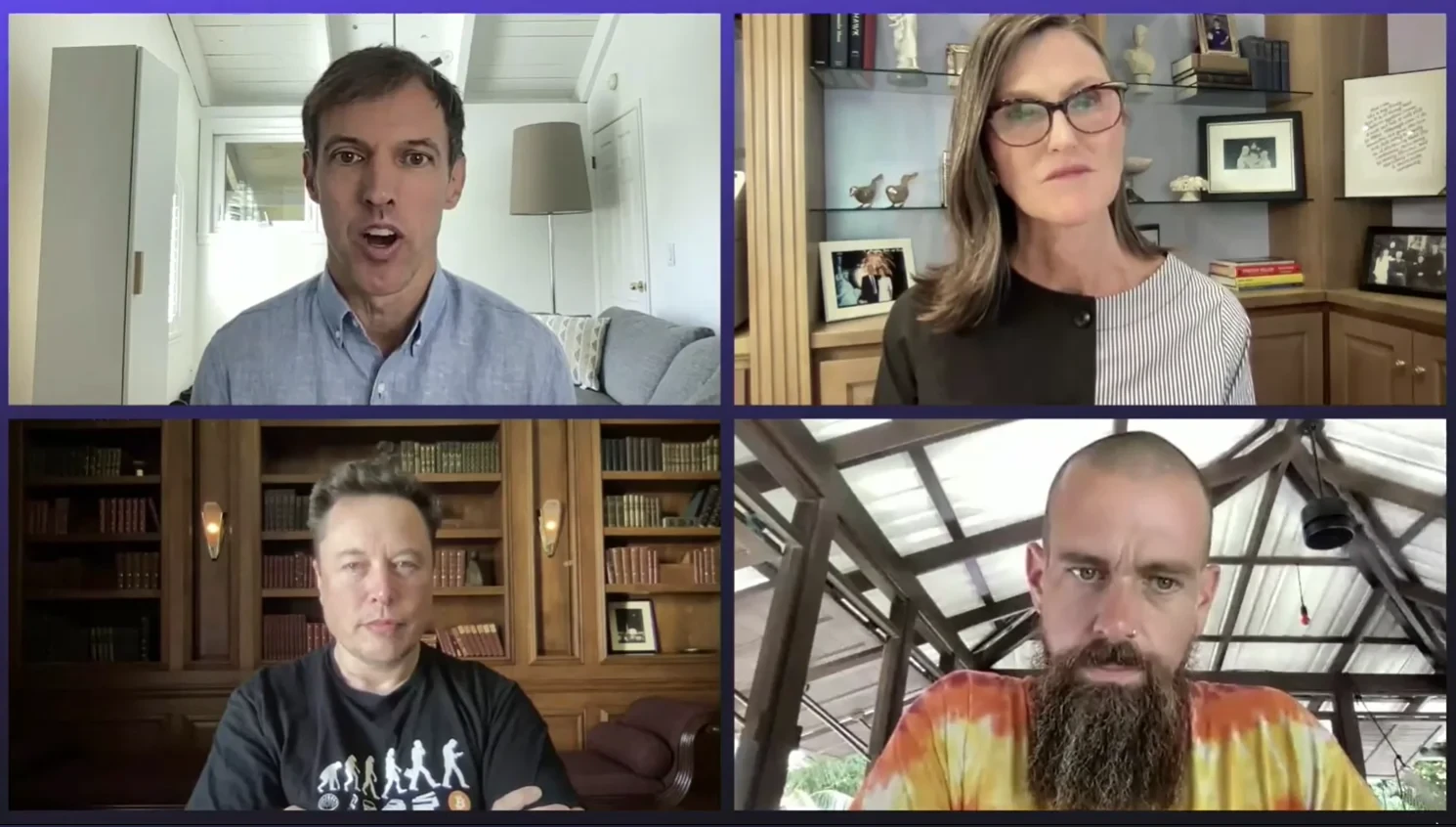 马斯克:卖币是不会卖的,持有BTC、ETH和DOGE