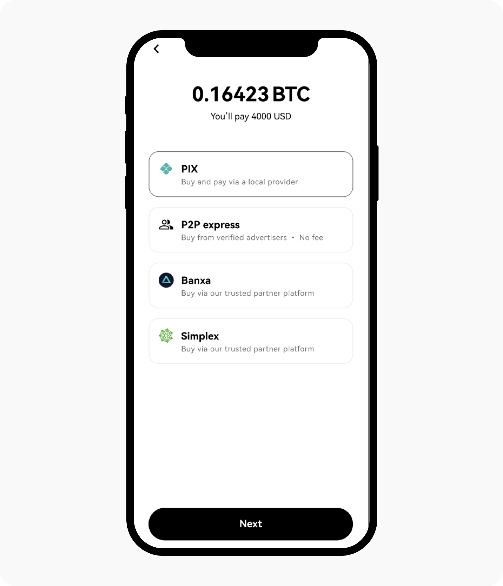 CT-App-buy/sell-buy payment selection