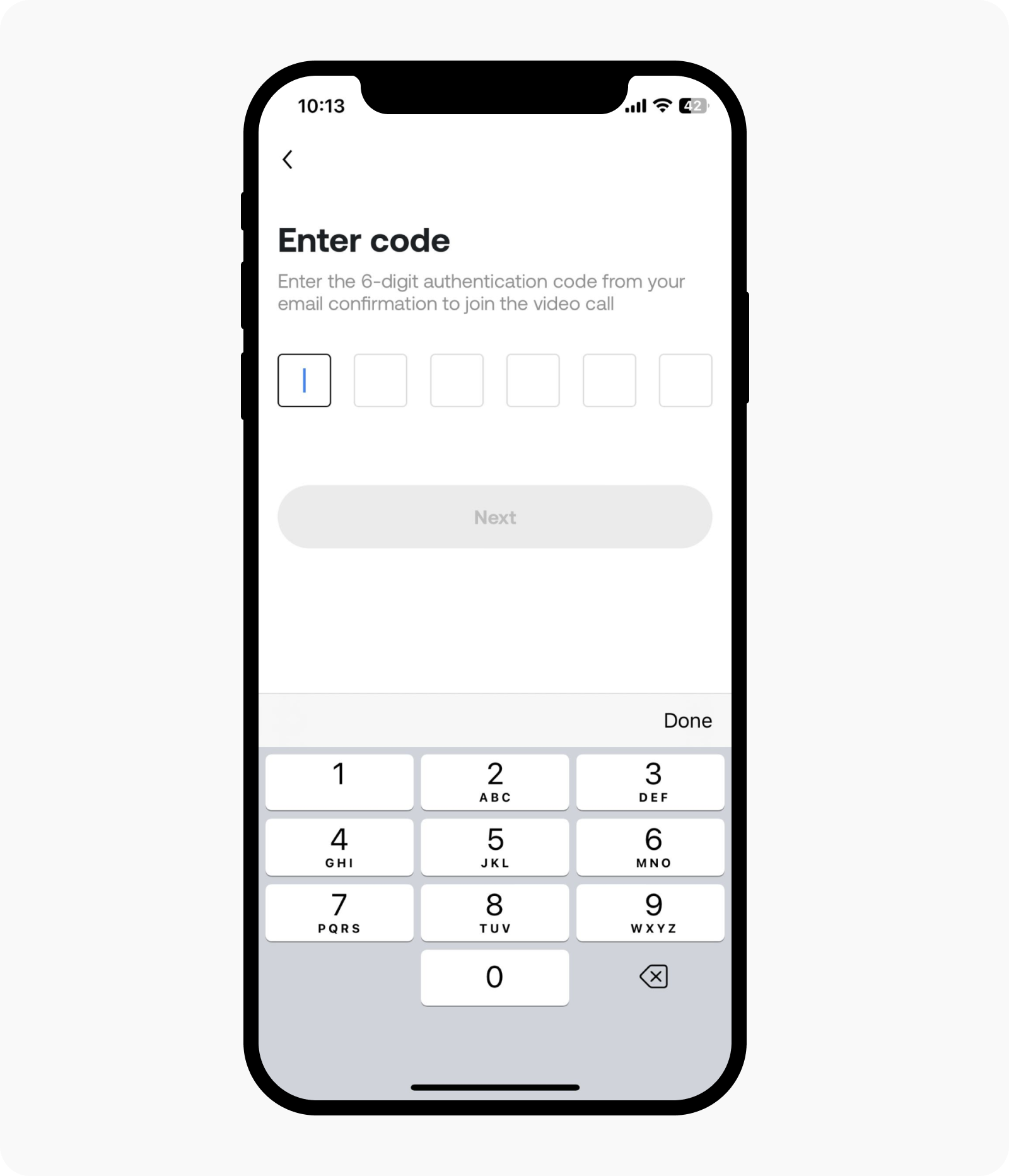 CT-app-video call tool-unlogin code