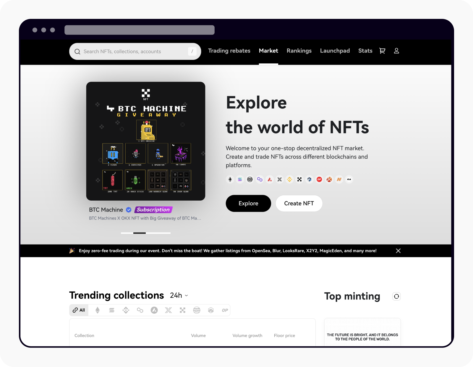 NFT Market Dashboard