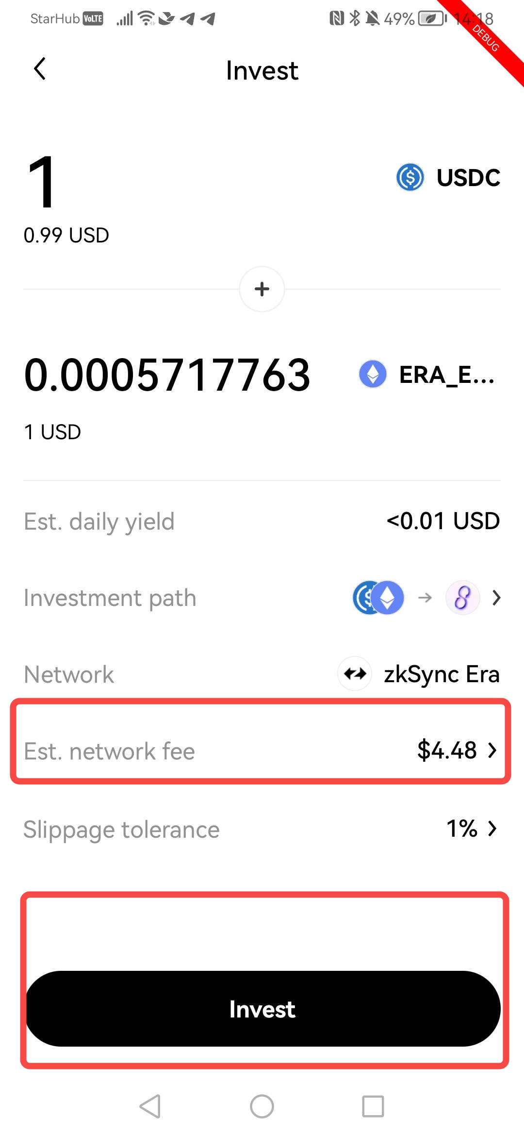 6. Deposit funds and start earning