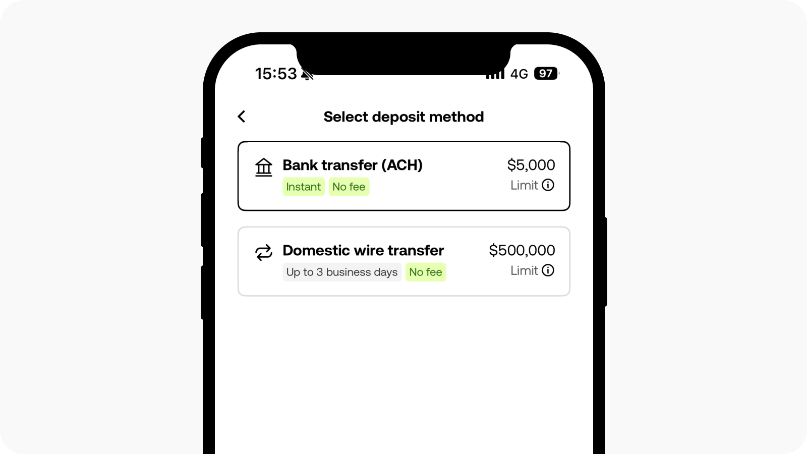 CT-app-cash deposit-ACH dp2
