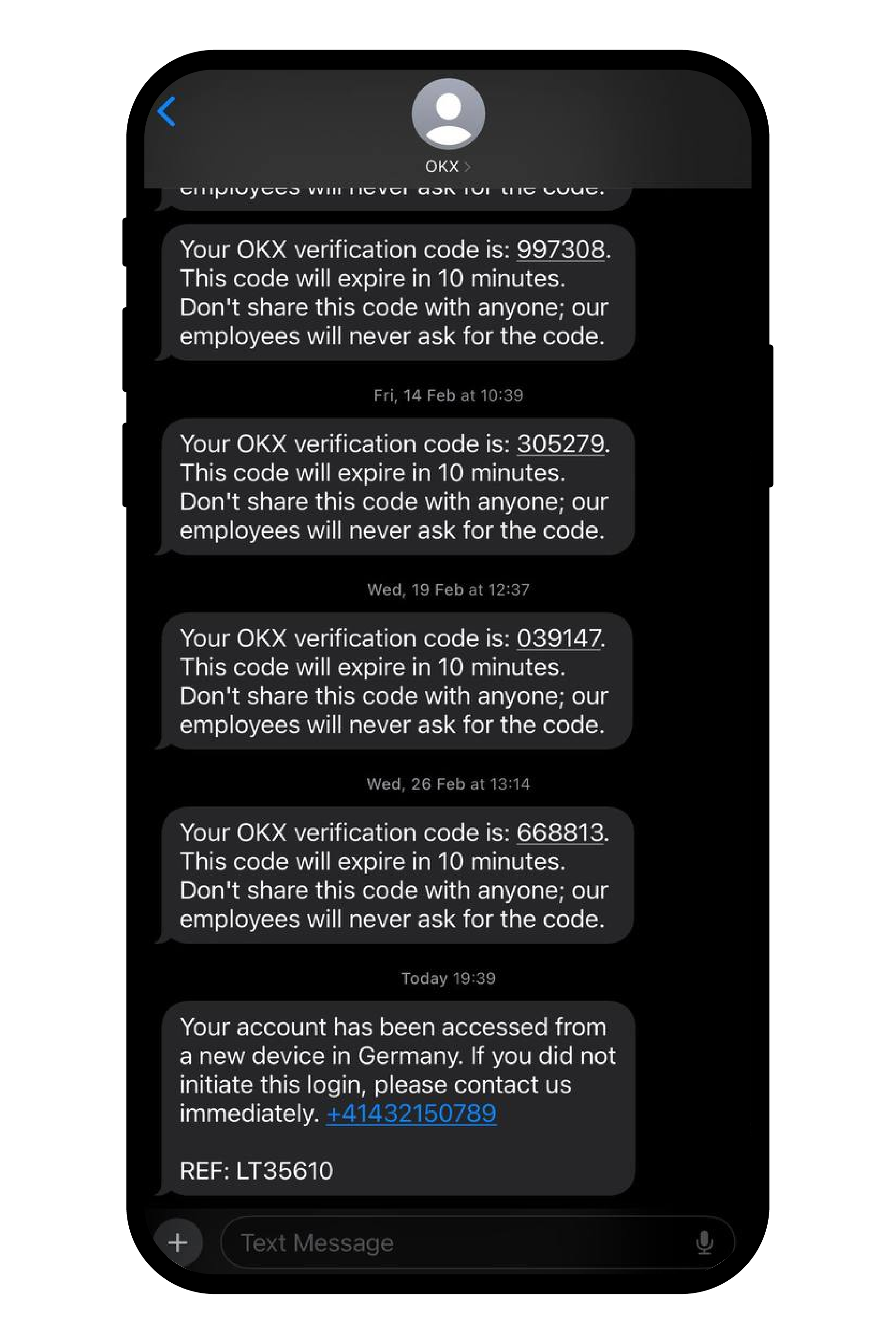 警惕冒充钓鱼短信诈骗3