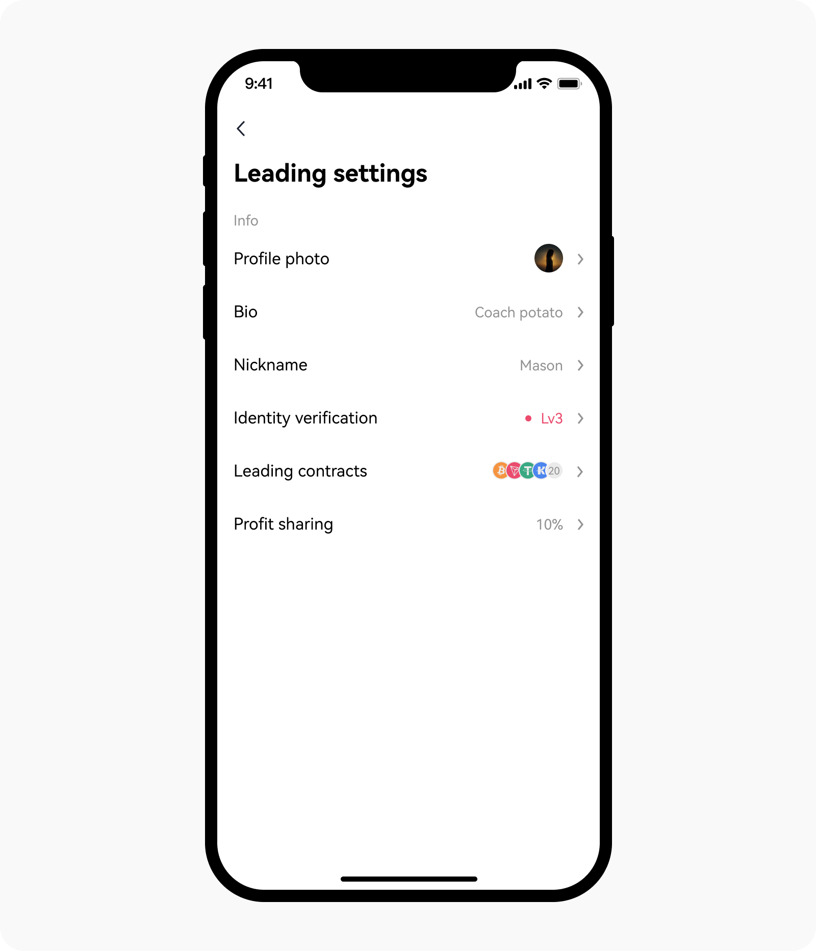CT-app-copytrading-leading settings