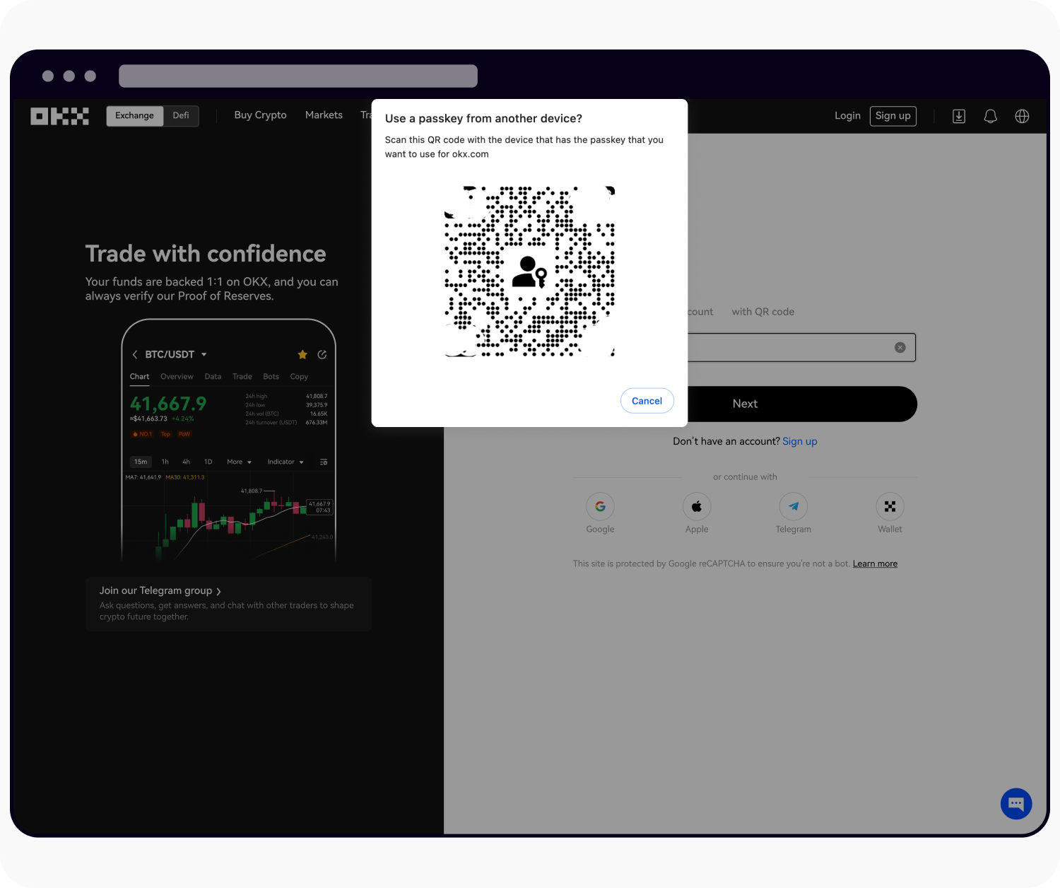 CT-web-passkey-login with another device