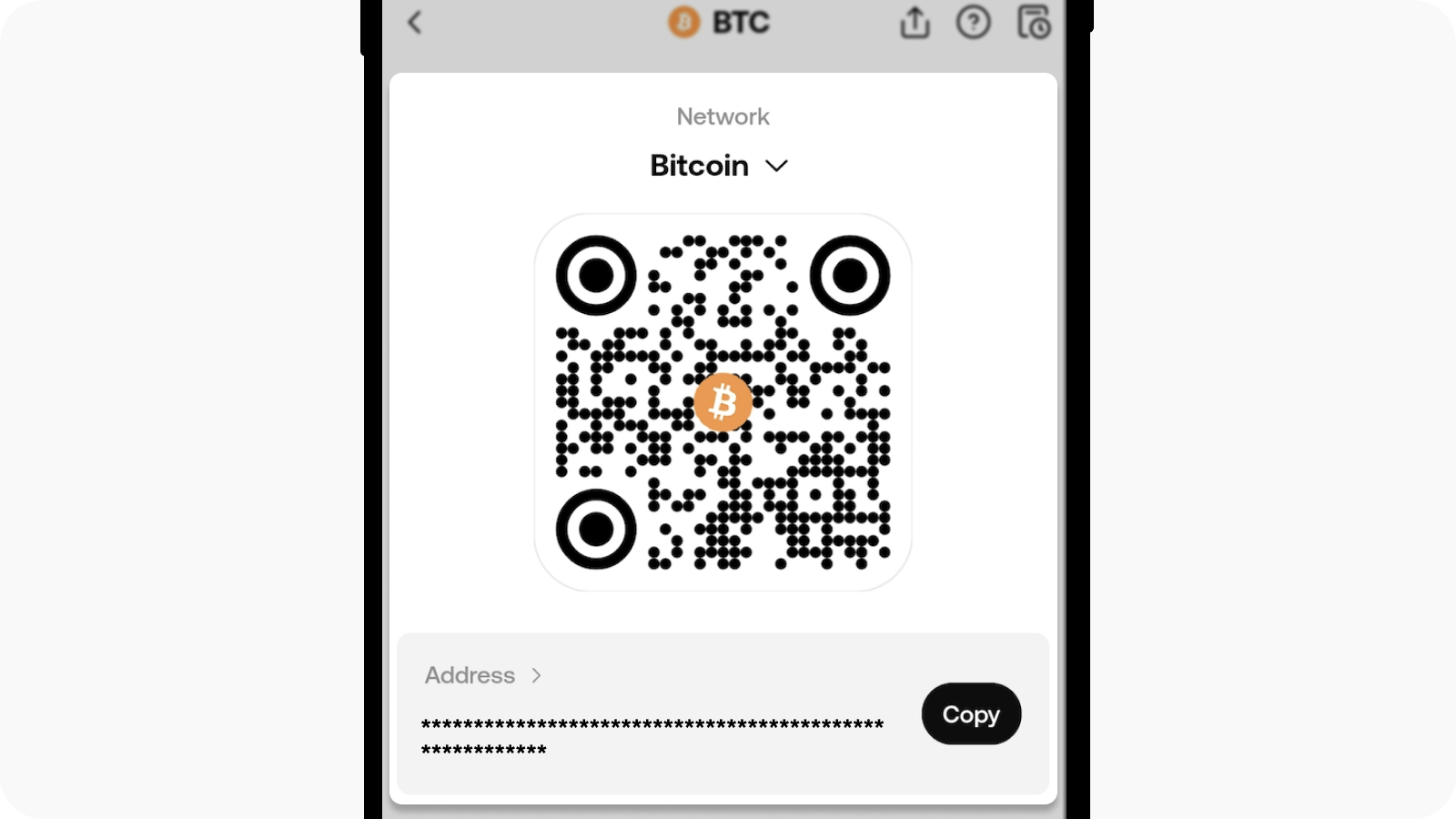 CT-app-deposit on chain-copy deposit address