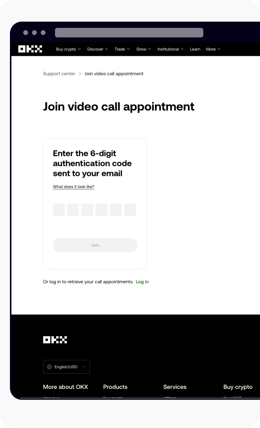 CT-web-video call tool-unlogin email code