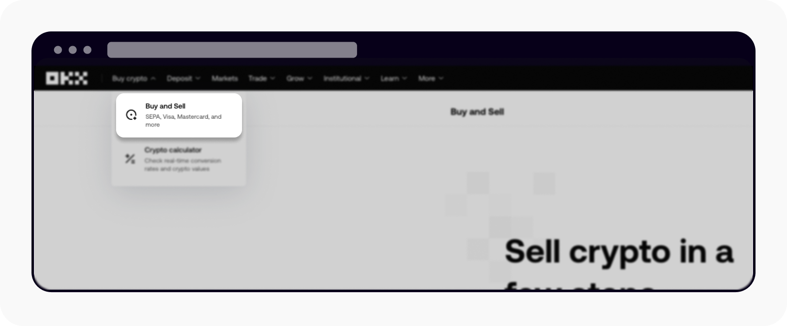 Web - buy and sell 