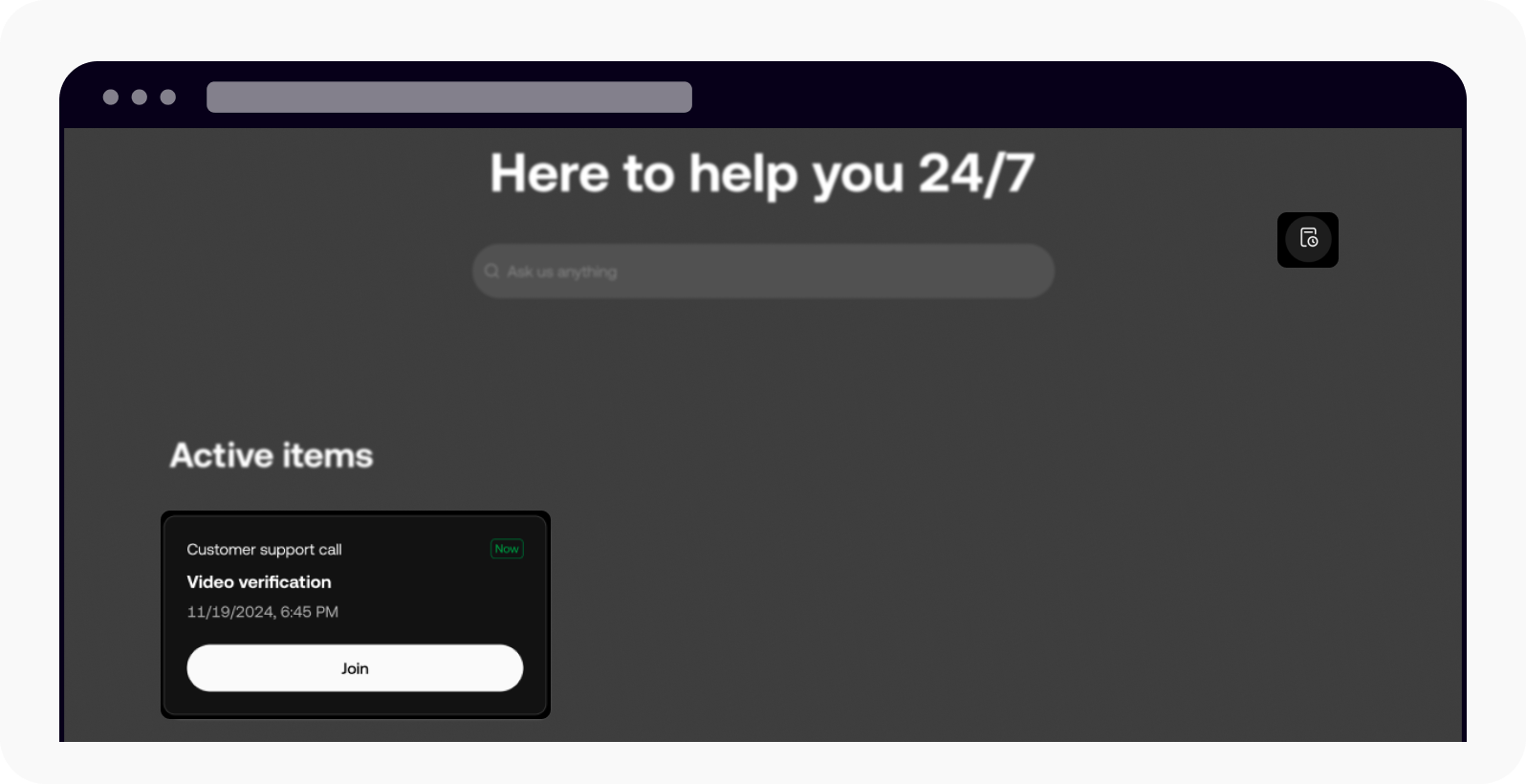 CT-web-video call tool-login HC