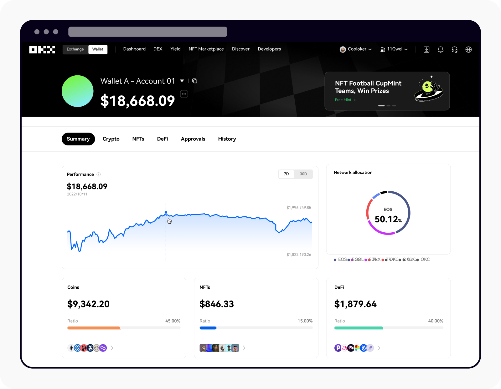 Wallet Dashboard