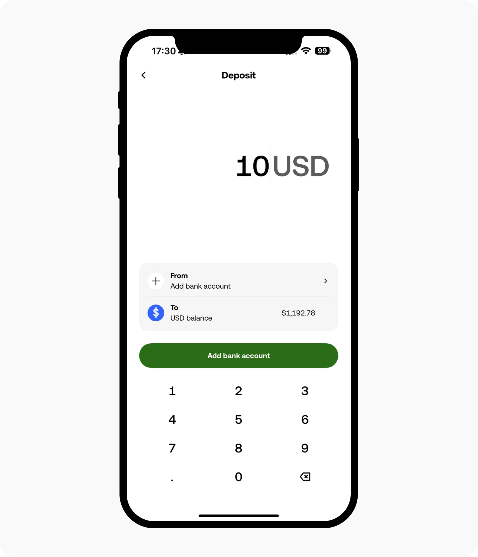 CT-App-cash deposit-ACH deposit add account