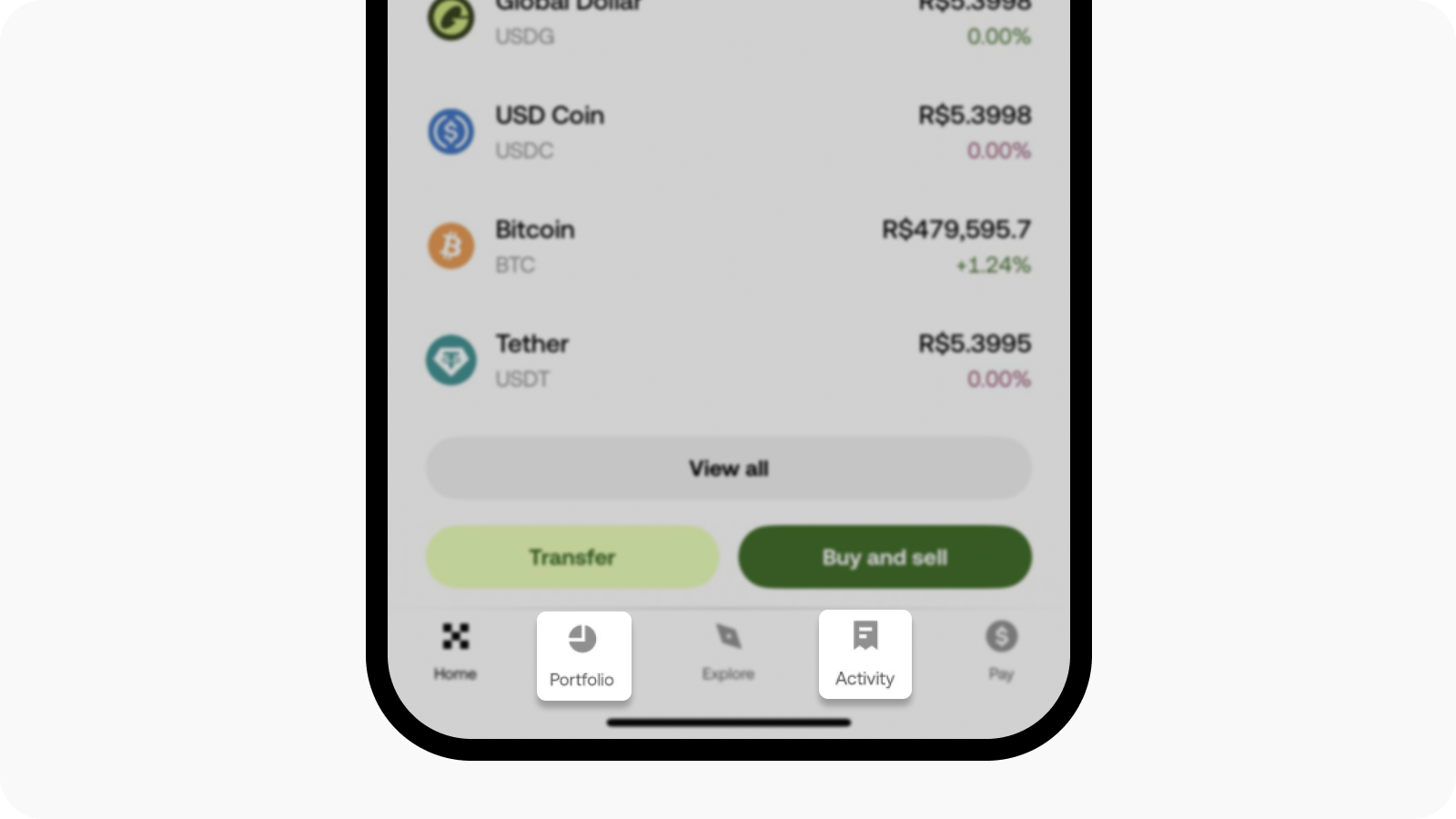 CT-App-fiat payment-BRL transaction history