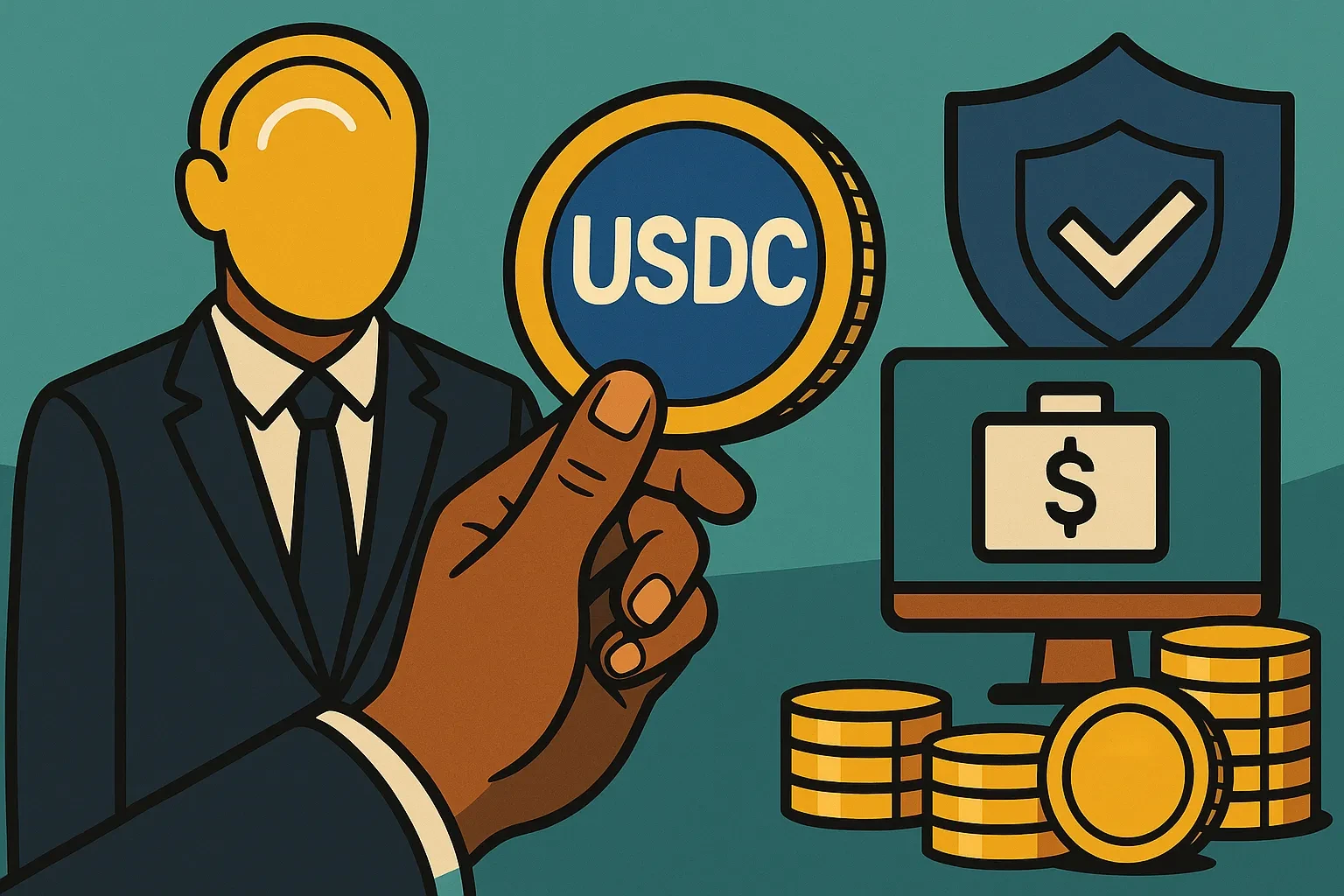 USDC 在加密薪資中的主導地位：穩定幣支付的企業首選