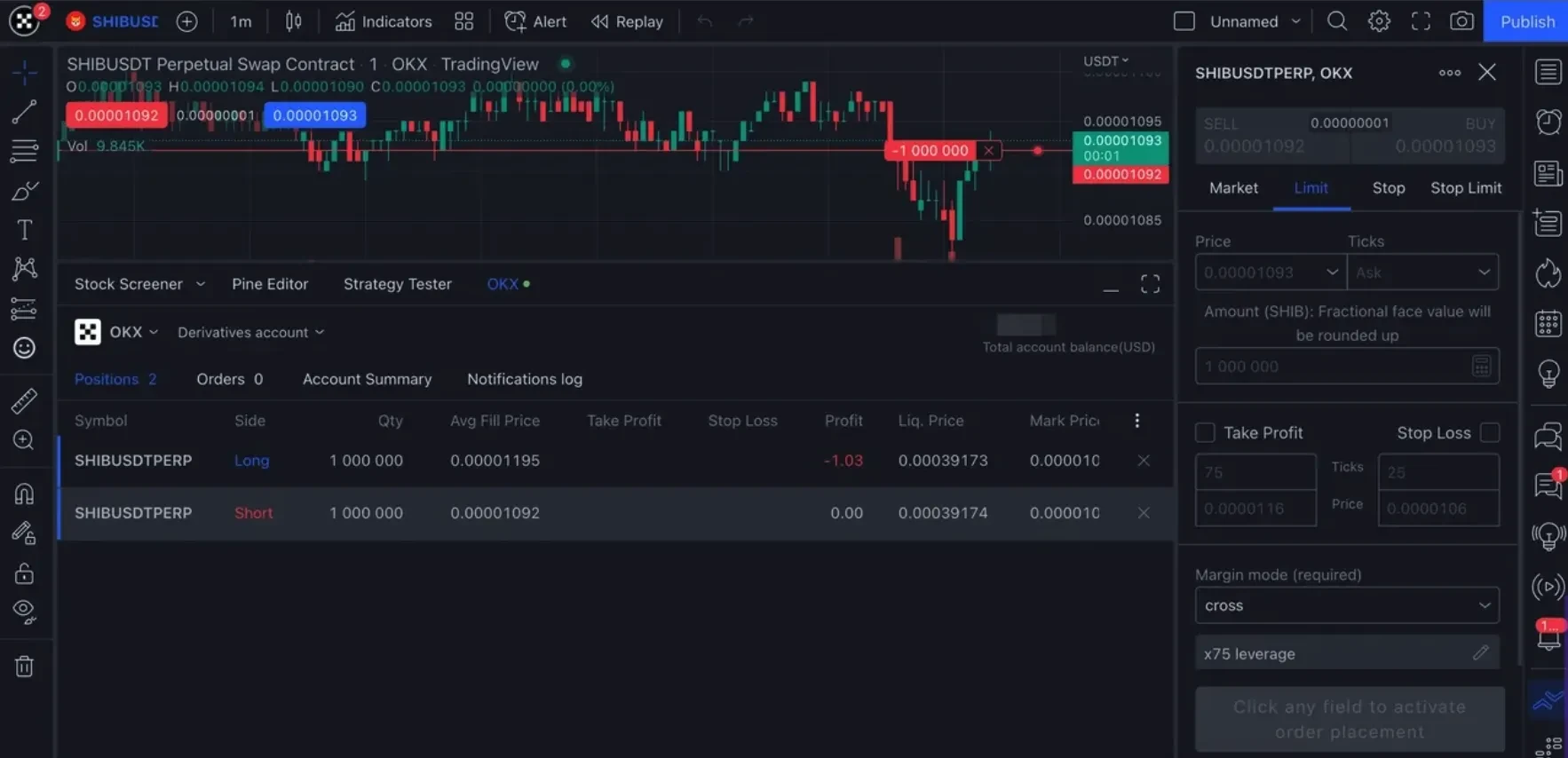 Step 2 Start trading on TradingView