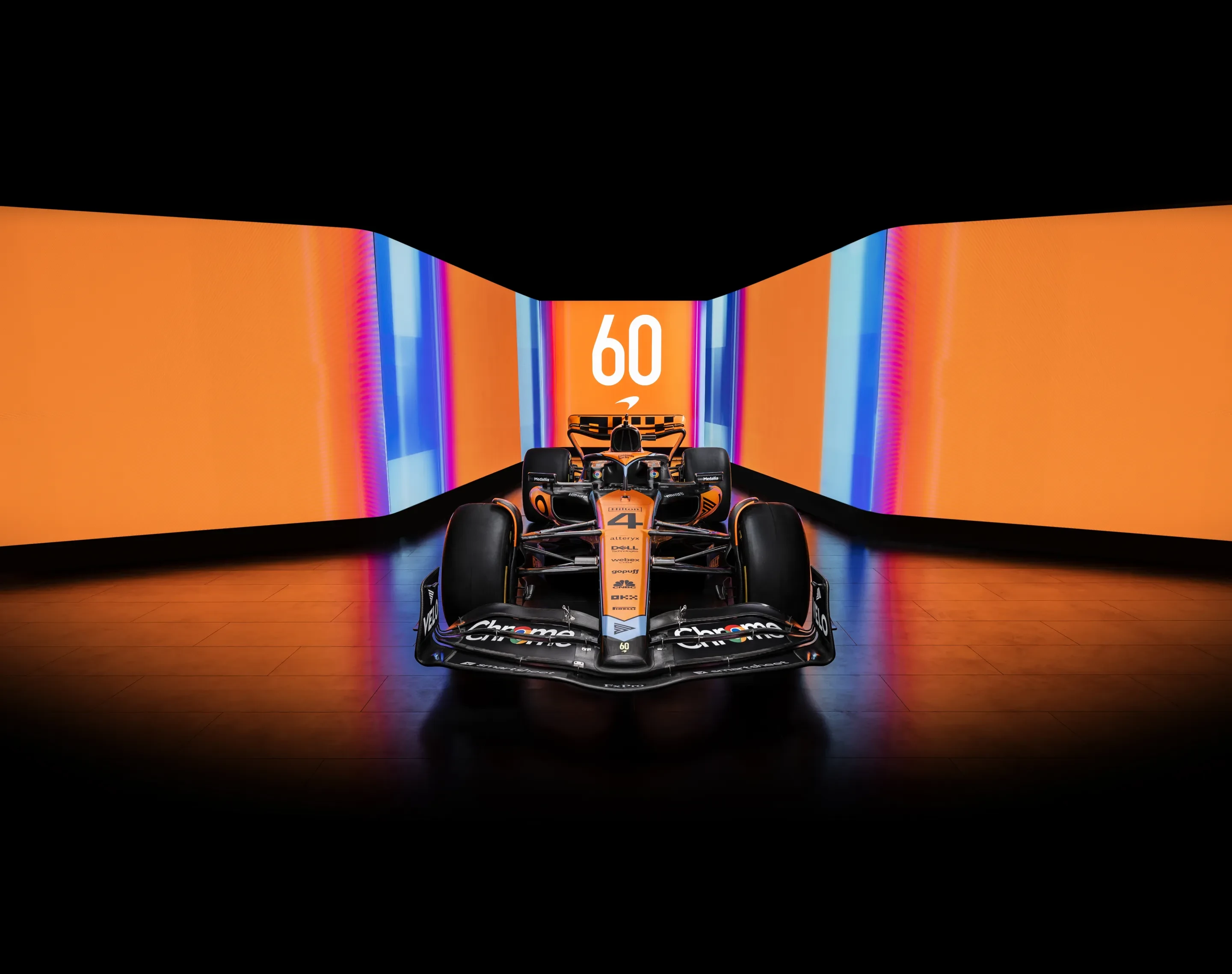 OKX McLaren livery front